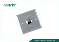Commutatori di uscita di alluminio impermeabile del pulsante 86 * 86 * 20mm per il rilascio della porta