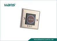 Bottone infrarosso/spinta dell'uscita della porta nel commutatore di uscita con il sensore libero di tocco, piatto dell'acciaio inossidabile