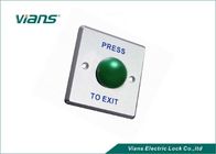 Pulsante di alluminio della porta di uscita della serratura elettrica di Vians per il sistema del controllo di accesso