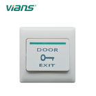 Bottone di plastica dell'uscita della porta, commutatore bianco del rilascio della porta per il sistema del controllo di accesso