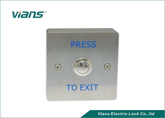 Stampa del metallo al bottone dell'uscita della porta, pulsante dell'uscita del rilascio della porta per la porta automatica