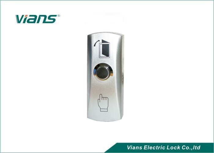 Pulsante di uscita porta serratura elettrica, pulsante di uscita luce LED per porta di emergenza