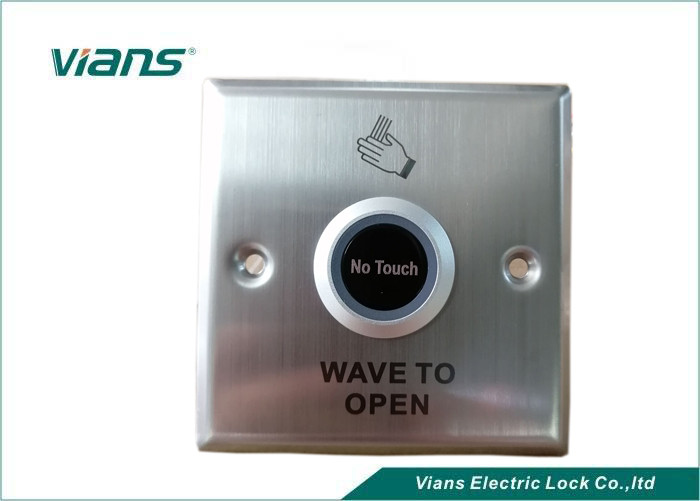Bottone di Wave del bottone di rilascio della porta di Touchless del pannello di acciaio inossidabile