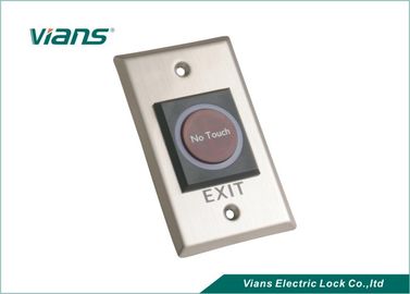 Bottone infrarosso dell'uscita della porta del sensore di sicurezza, commutatore di uscita della porta per i sistemi dell'entrata