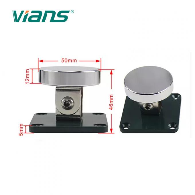 Supporto magnetico in lega di zinco della porta antincendio con il supporto della porta della parete del pavimento del rilascio di emergenza 1