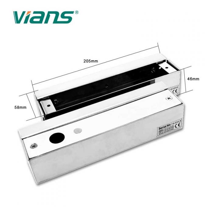 La serratura di Bolt dell'acciaio inossidabile di Electonic inquadra per la porta di vetro Frameless 0